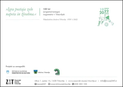 100 LET ORGANIZIRANEGA NOGOMETA 1922 - 2022
